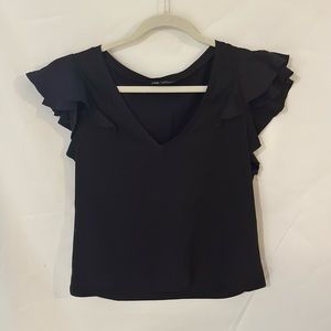 Black Zara Blouse